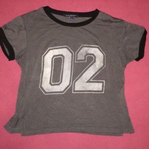 Midriff Ringer Top